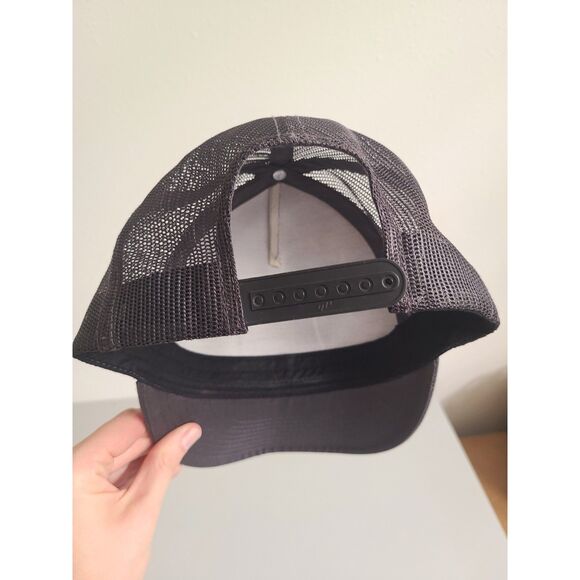 The Classics Yuupong Oregon Roots PNW Trucker Hat Cap Snapback Black Fishing - Picture 3 of 6